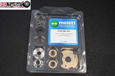 Melett 1154-500-756 Standard Size Turbo Repair Kit (Major) for Cummins Holset Turbo 4309077 4309078 HE561VE